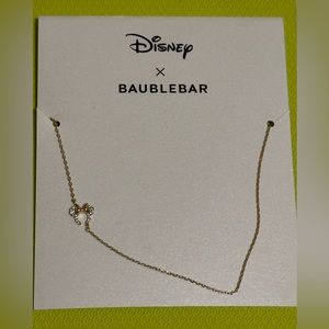 NEW- Baublebar Gold Minnie Necklace